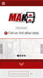 Mobile Screenshot of makcatering.com.au